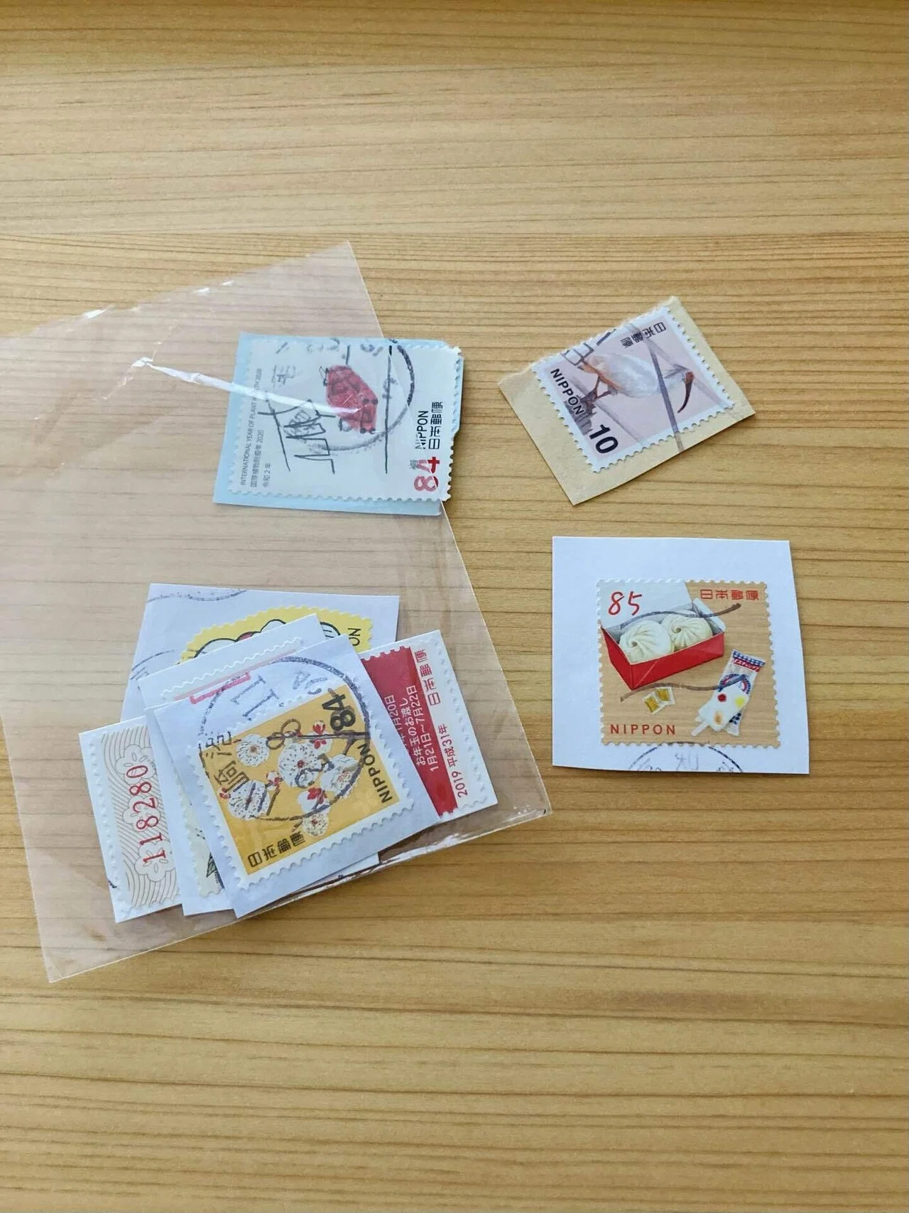切手 はがし 方