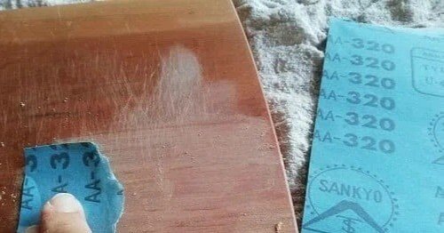 166,傷のついたカッティングボードをメンテナンス。｜一枚板と木の家具