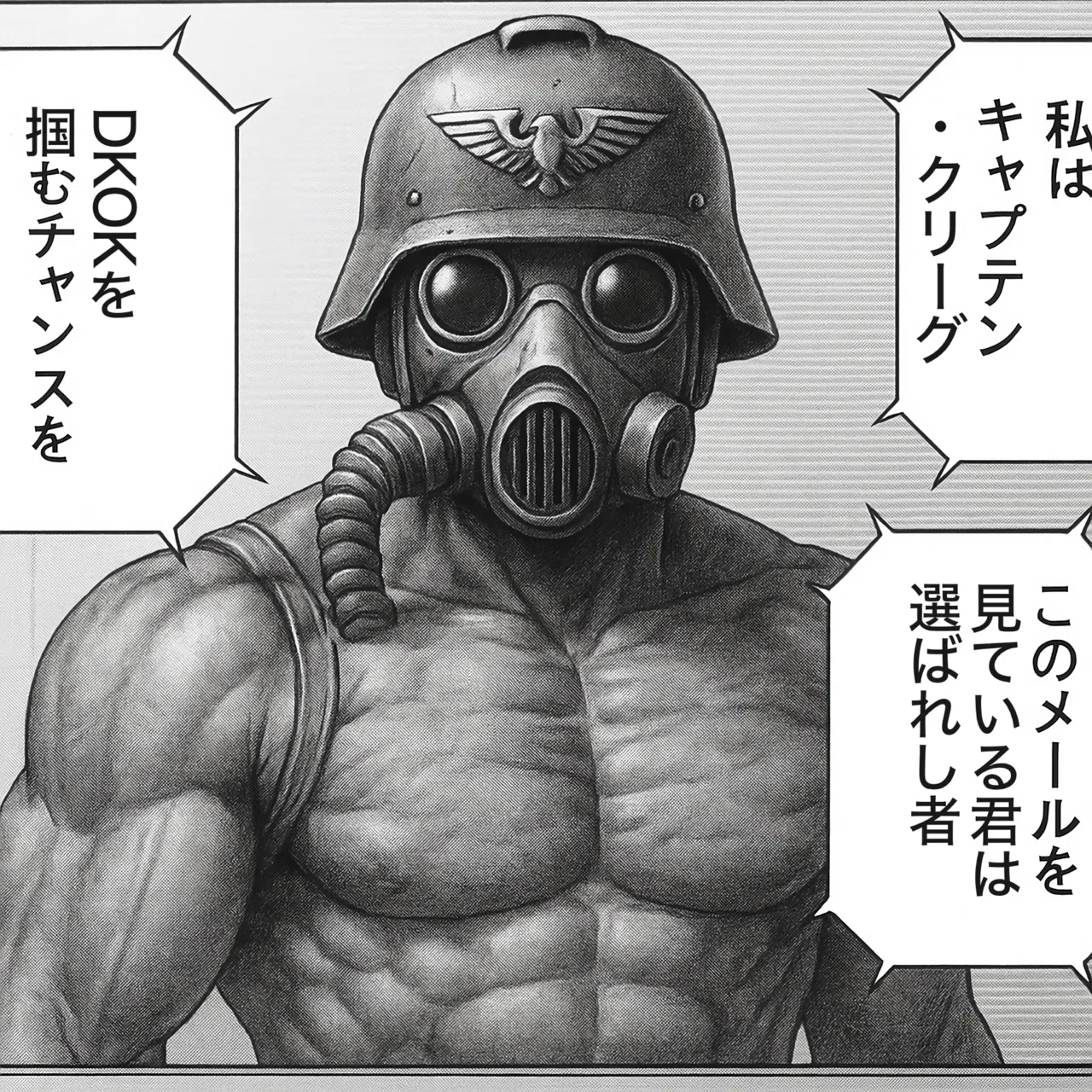 よろしい、ならばクリーグバトルフォースだ｜爆薬なめこ