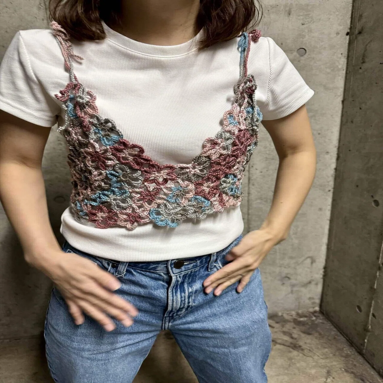 お花のビスチェ?｜まるこ