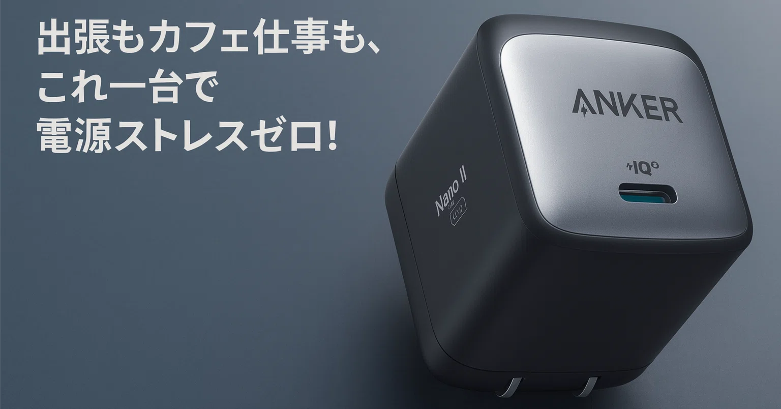 失敗しない充電器選び】Anker Nano II 65Wを家電のプロが徹底解説