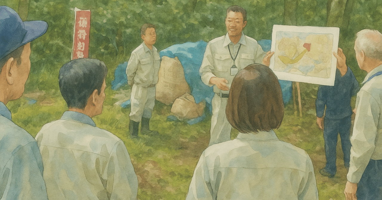 六厩（むまや）の産廃処理場建設予定地の現地視察を終えて eyecatch