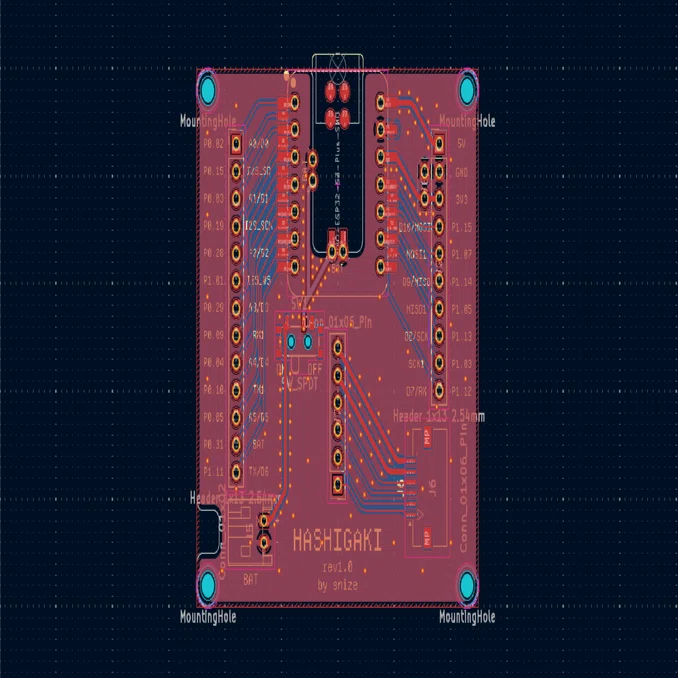 プロトタイピング用 XIAO nRF52840 Plus ブレイクアウトボード