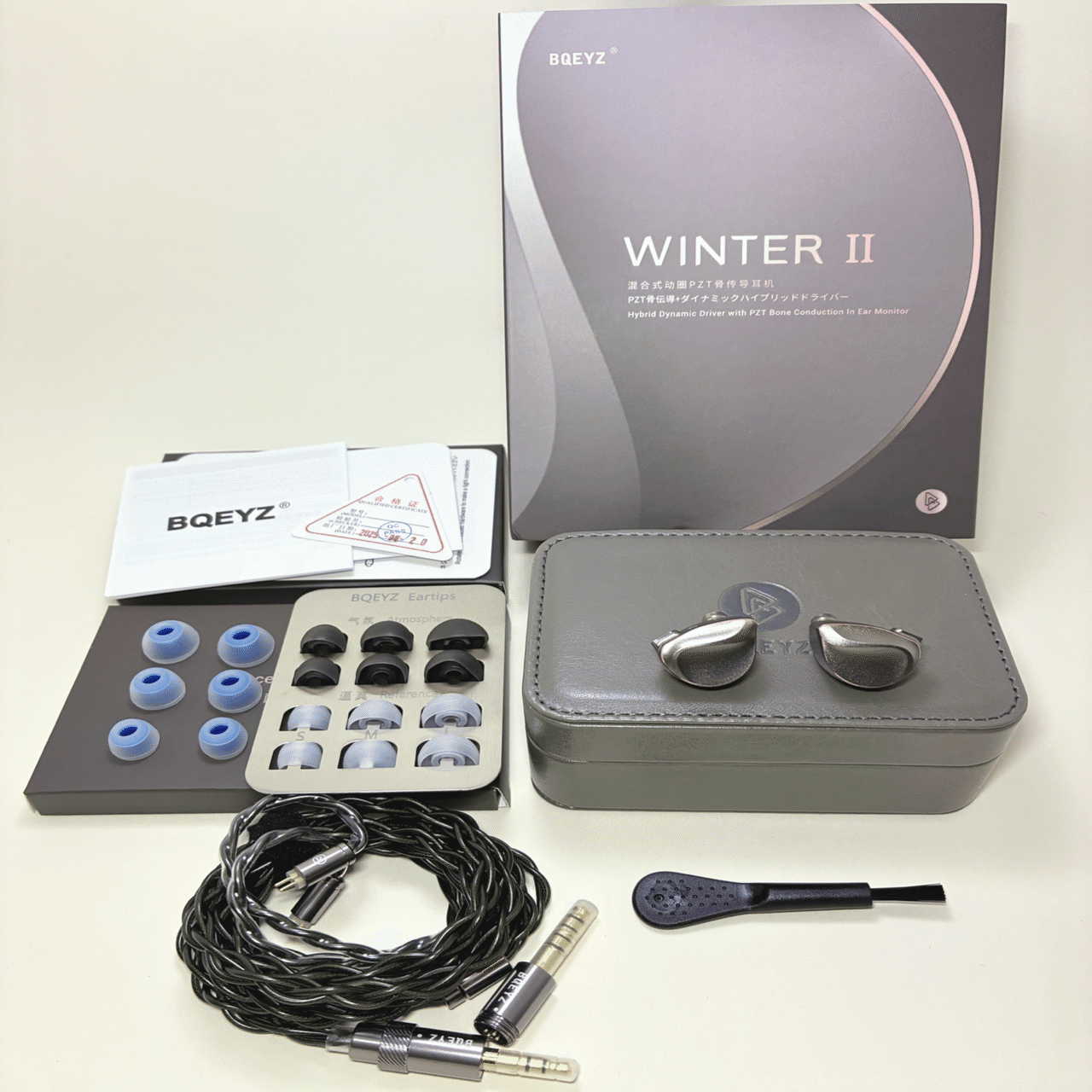 試聴のみ】BQEYZ Winter2 ブラウン おまけ付き BQEYZ Winter II