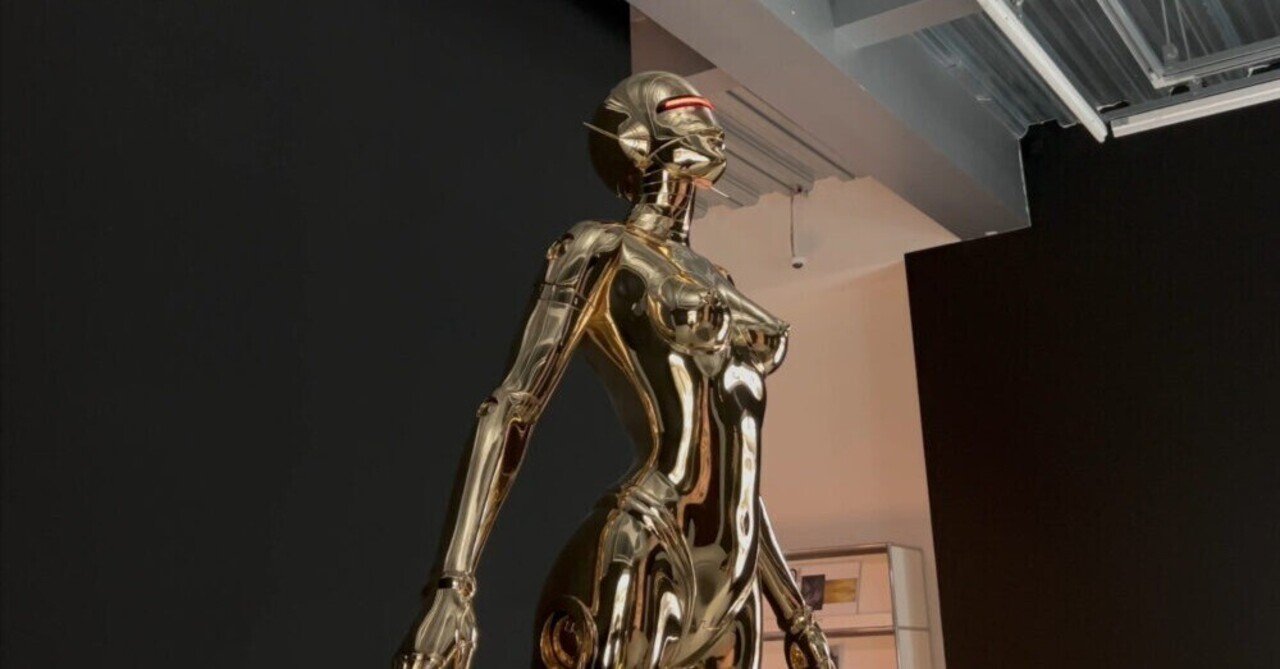 空山基 「Space Traveler」でセクシーロボットに魅せられる｜したろう