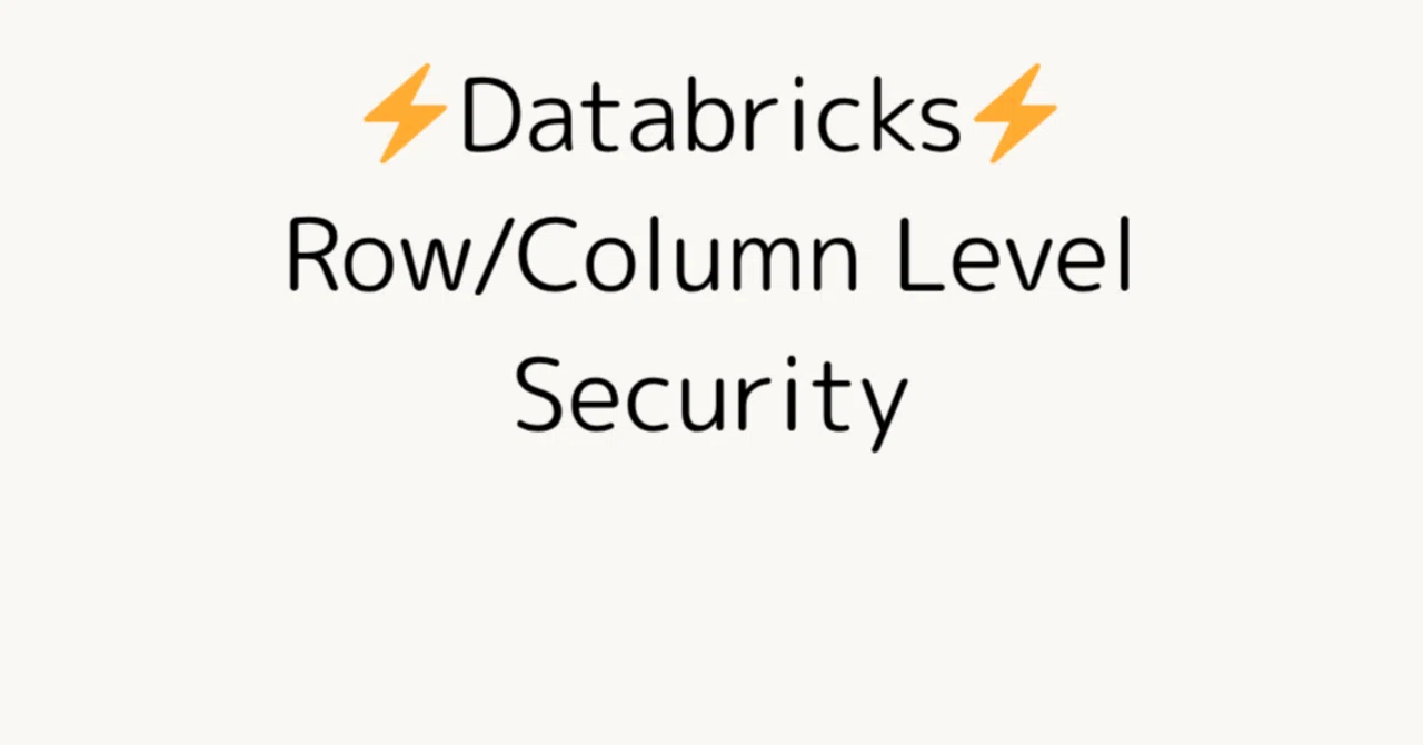 row level security implementation with databricks... Databricks Row/Column Level Security|Mellow Launch