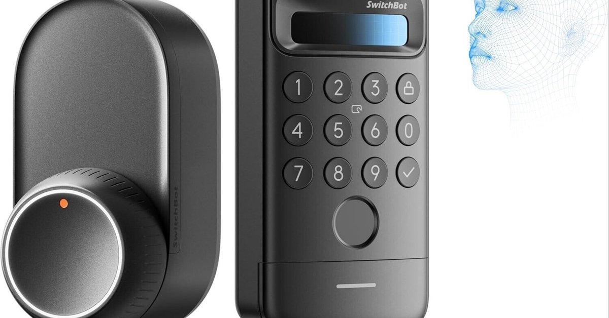 SwitchBot スマートロック Ultra 顔認証パッド 指紋認証：世界