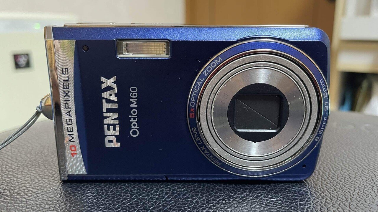 【スマホ転送セット】PENTAX OPTIO M60 オールドコンデジ スマホ転送セット】PENTAX OPTIO M60 オールドコンデジ