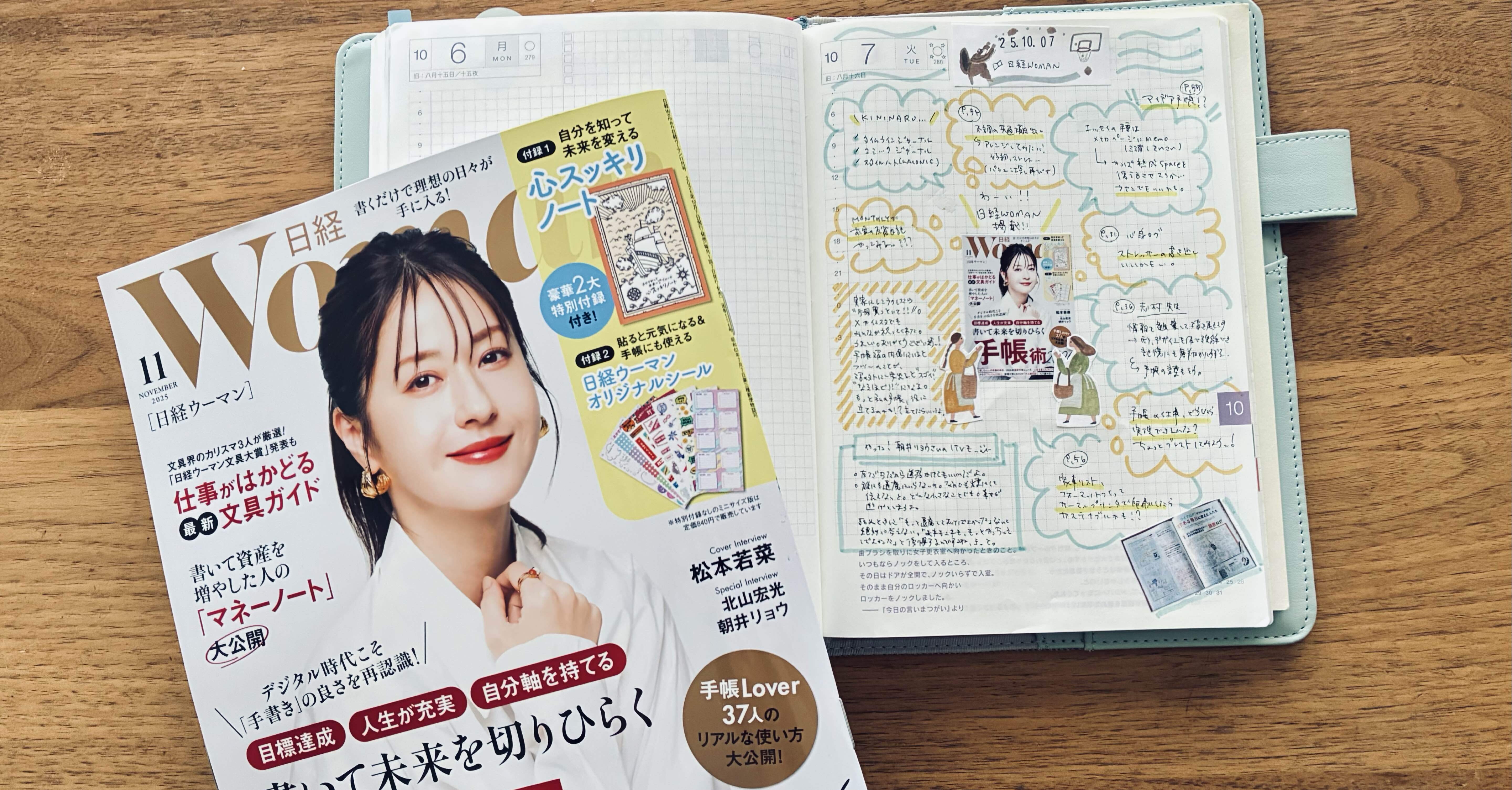 日経WOMAN掲載！「読書ログ」の実例＆書き方ヒントをご紹介します