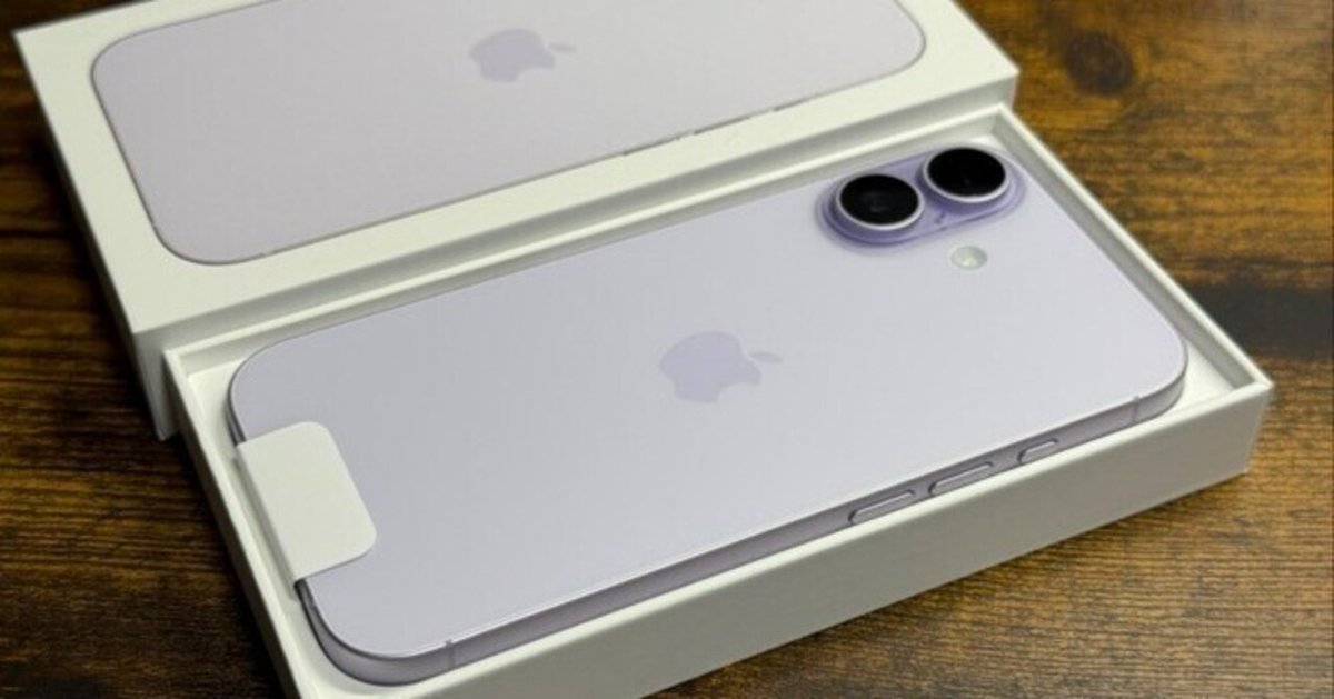 iPhone17 256 GB ラベンダー 新品 未使用 未開封 iPhone 17 ラベンダー 256GB」がやってきた！開封の儀からデータ