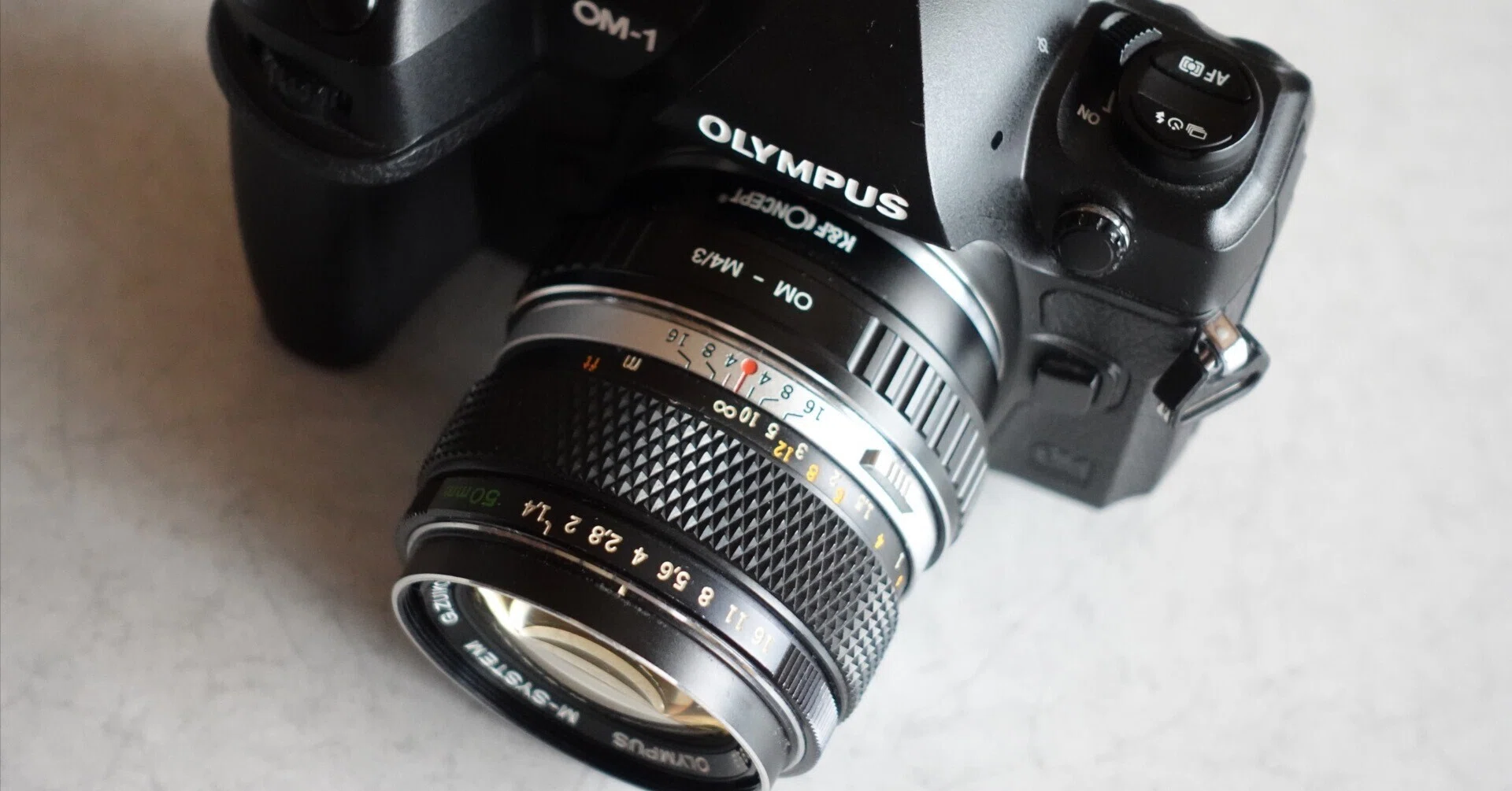 OM-1でOMマウントのレンズを使ってみよう!〜“M-SYSTEM” G.ZUIKO 50mm OM-1でOMマウントのレンズを使ってみよう!〜“M-SYSTEM” G.ZUIKO 50mm