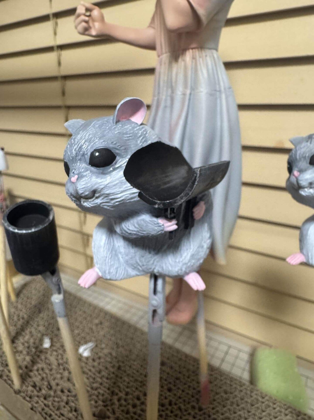 翔絆様❤ハムスター 印鑑スタンド♡オリジナル オブジェ♡