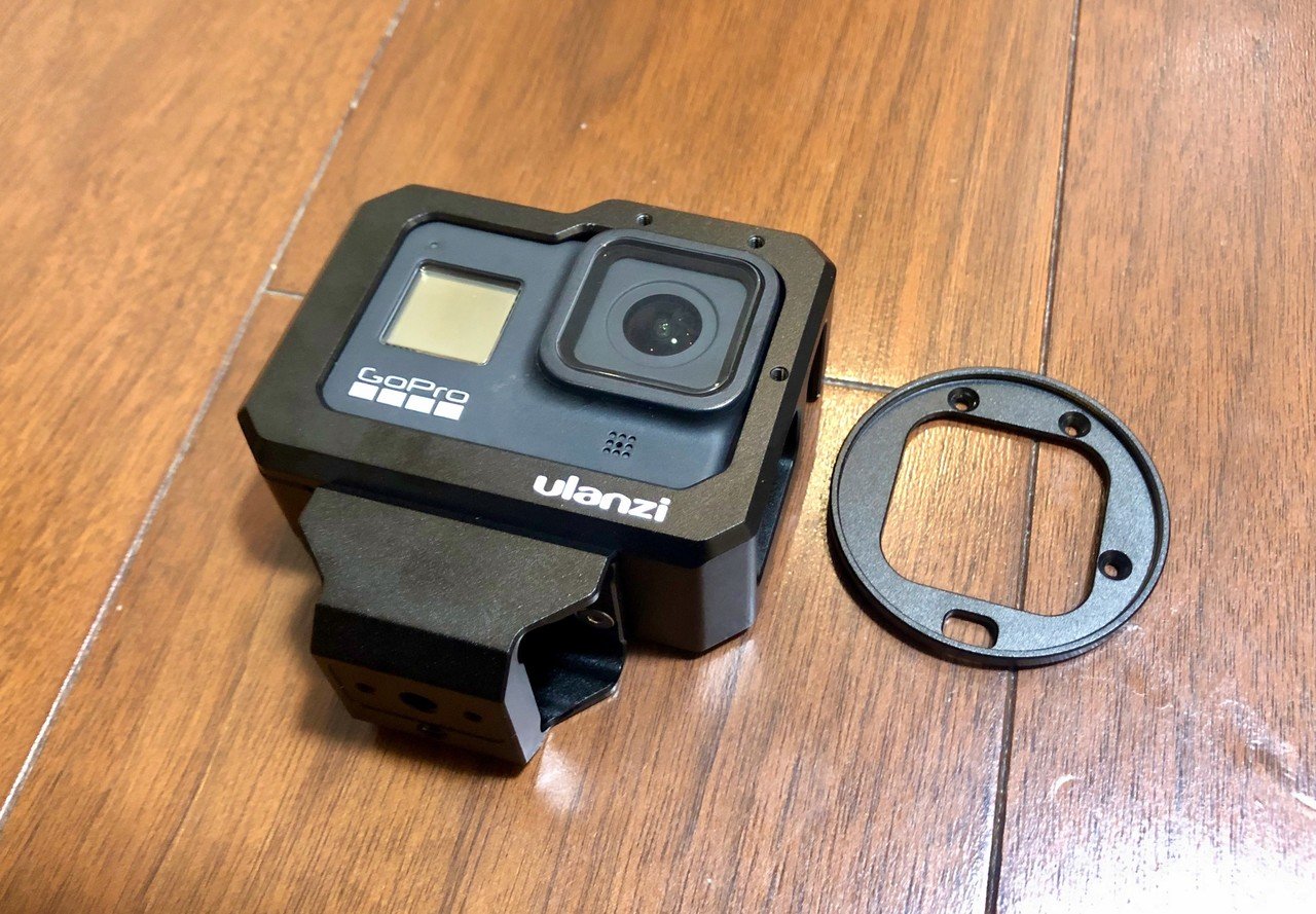 GoPro 8でマイクアダプターを使う場合のケースはコレしかない！Ulanzi 