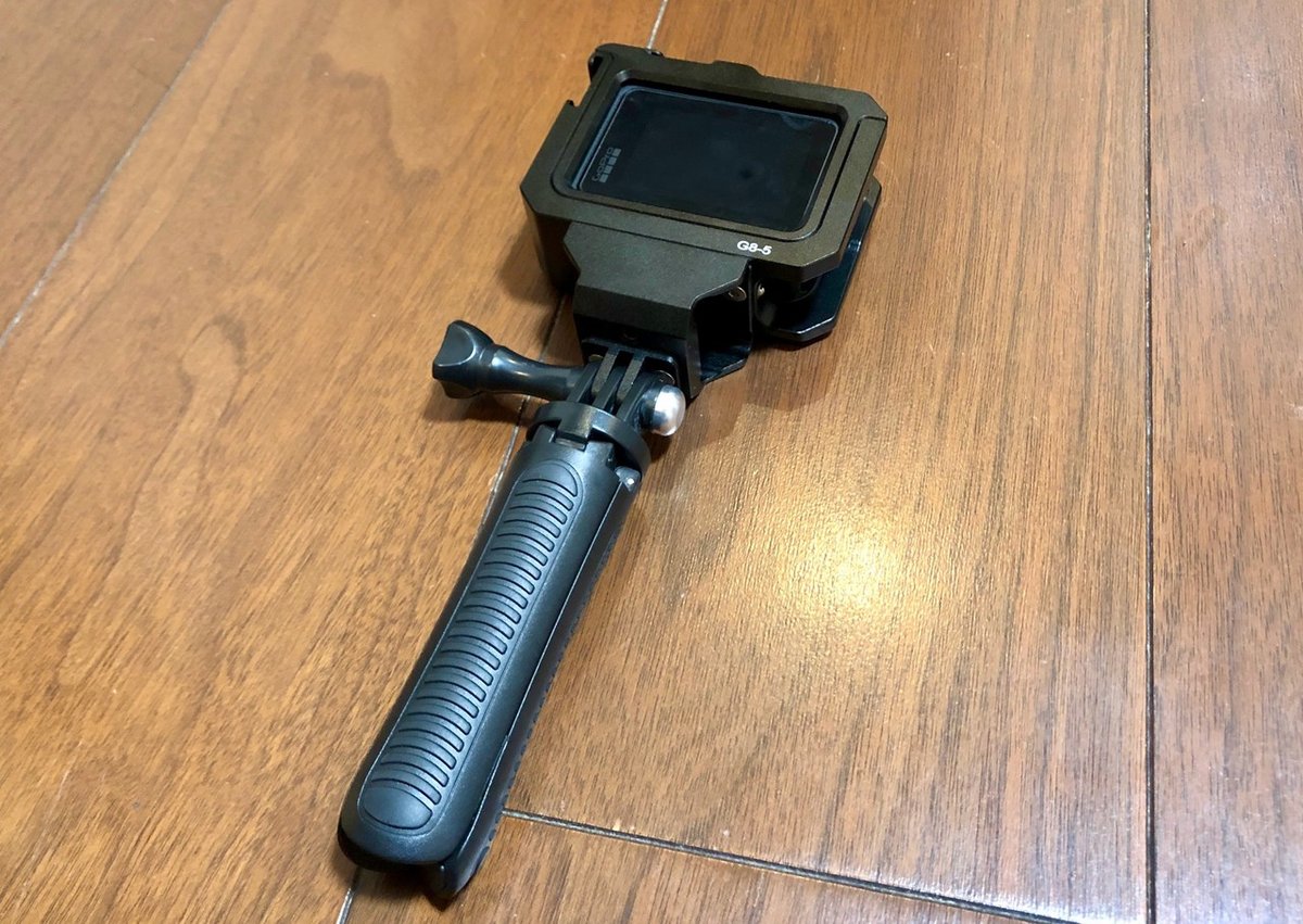 GoPro 8でマイクアダプターを使う場合のケースはコレしかない GoPro 8でマイクアダプターを使う場合のケースはコレしかない