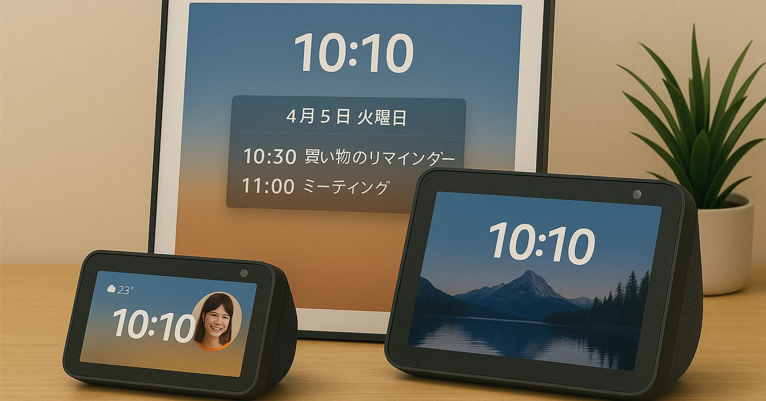 2025年最新】Amazon Echoシリーズ徹底比較！Echo Show 5・8・15の違い