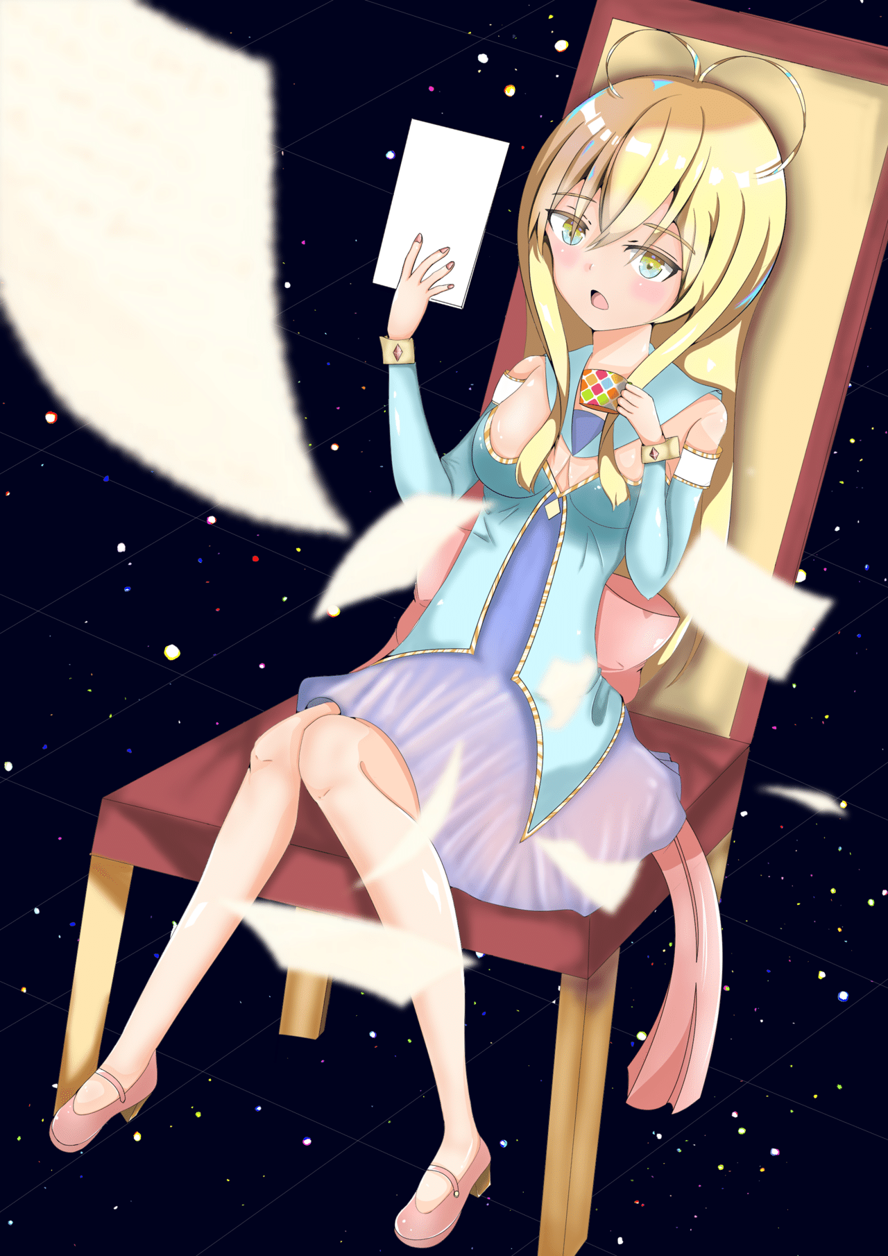 ロリ女神描いてみた S S Kaminatu Note