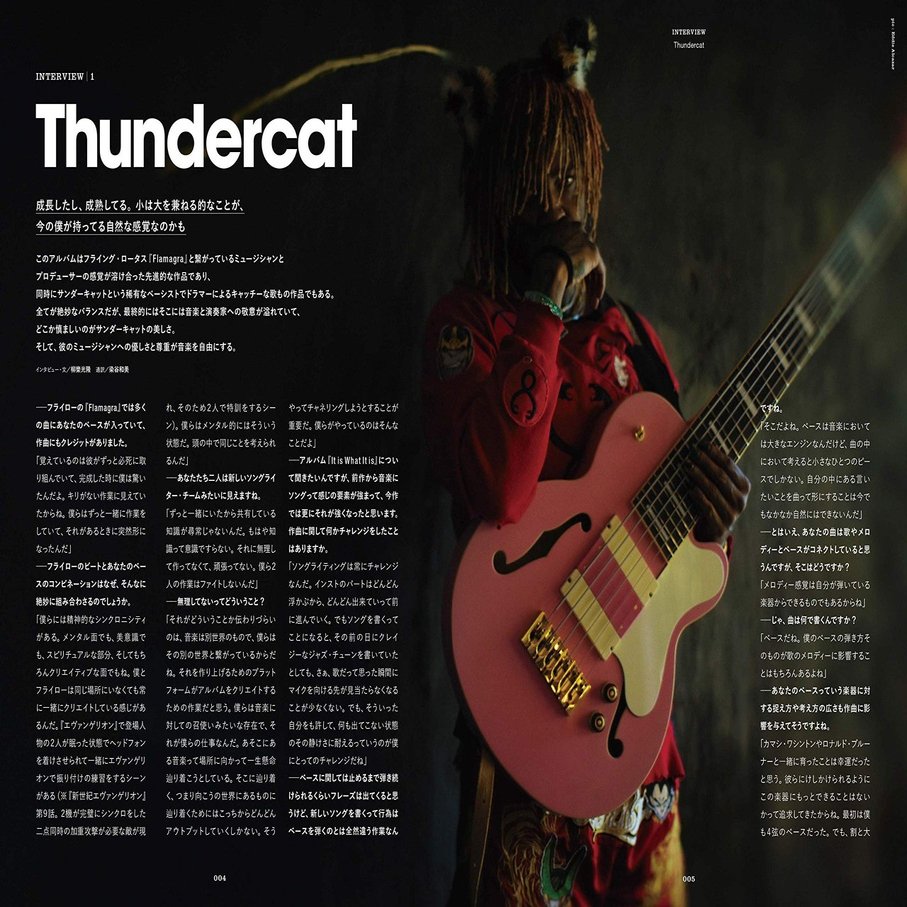 PLAYLIST：20 Discs to know more about Thundercat - サンダー