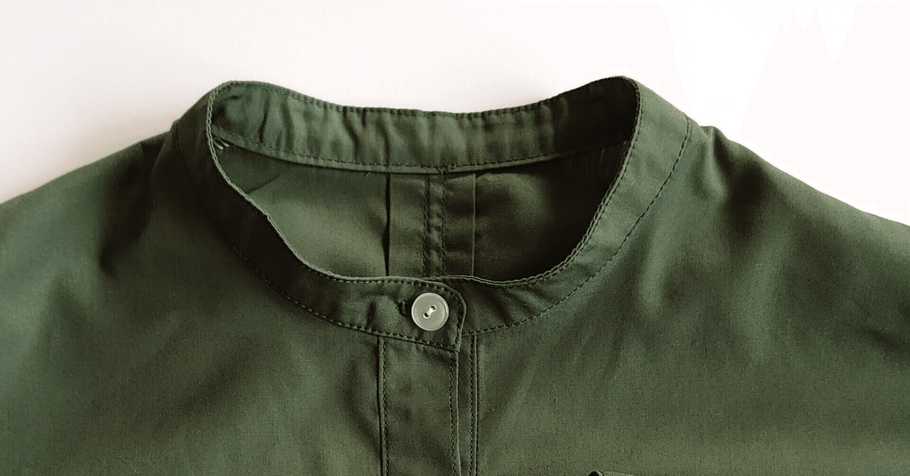 2025年10月8日 スタンドカラーブラウスが見つからない｜千歳緑/code