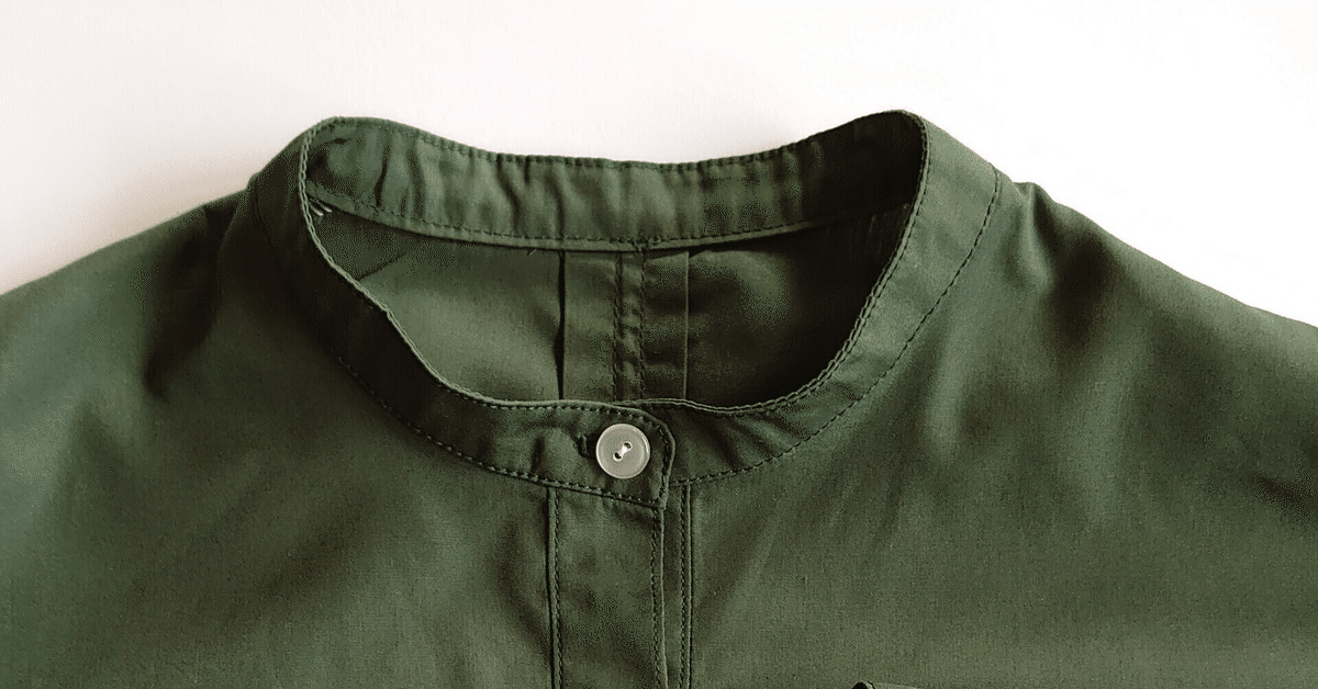 2025年10月8日 スタンドカラーブラウスが見つからない｜千歳緑/code