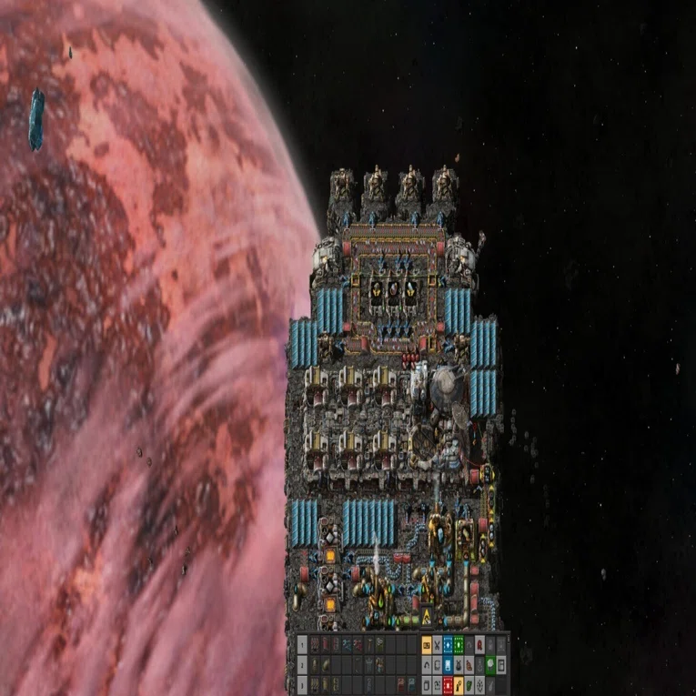 251009 Factorio Space Age + 惑星追加mod Fulgora開拓｜ferro
