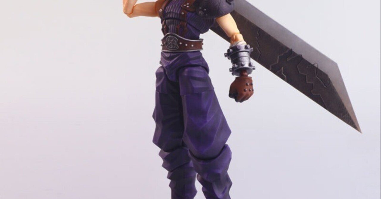 本日見つけた掘り出し物】FFVIIクラウド・ストライフ、ストラクチャー