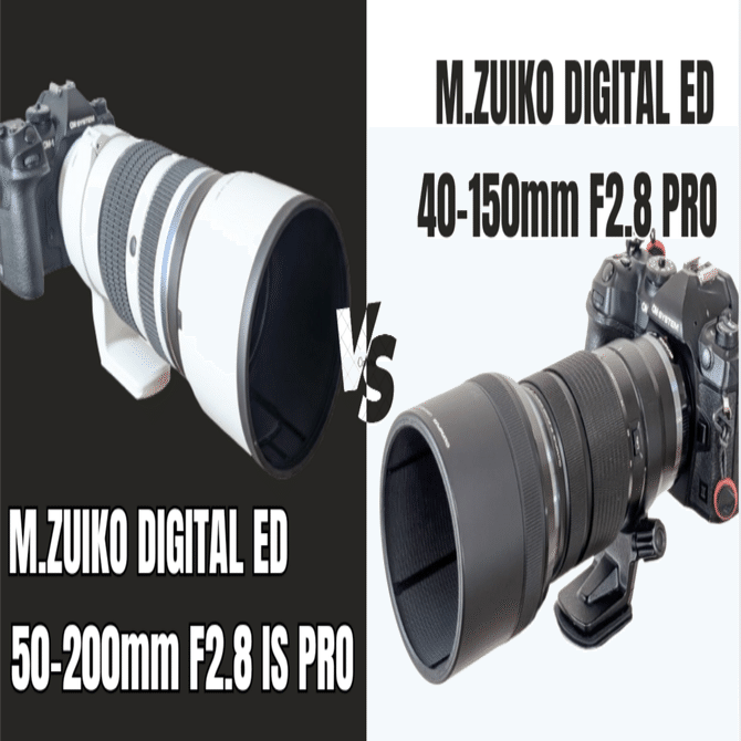 どっちも良すぎるぞ！！／50-200mm F2.8と40-150mm F2.8の総合性能比較