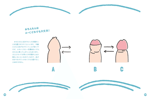 立ち読みがわりにどうぞ おちんちんの皮ってむかなくていいの 子ども向け 家庭でできる性教育 アクロストン Note