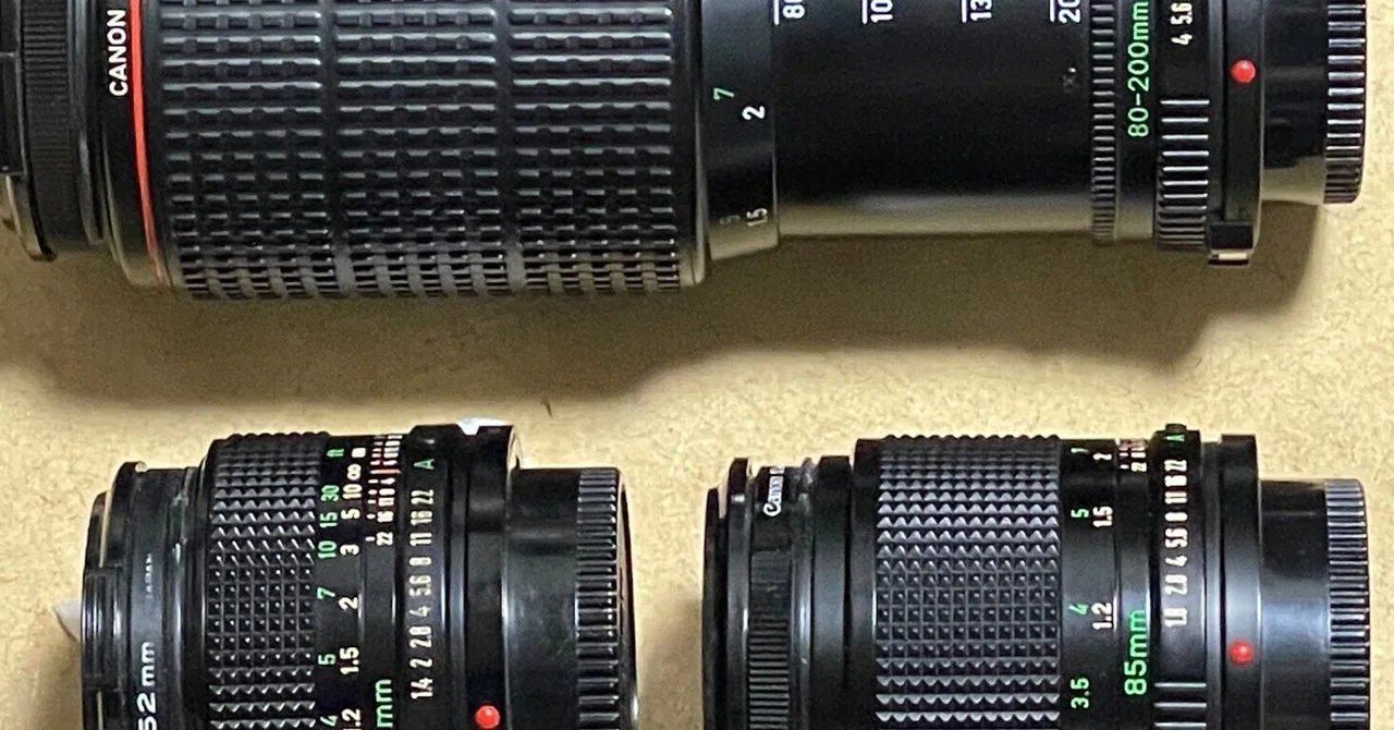 CANONのFDレンズをマイクロフォーサーズボディで使う｜バツマルイ