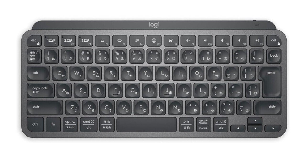 ロジクール MX KEYS mini（KX700GRd）──テンキーレスで“思考の