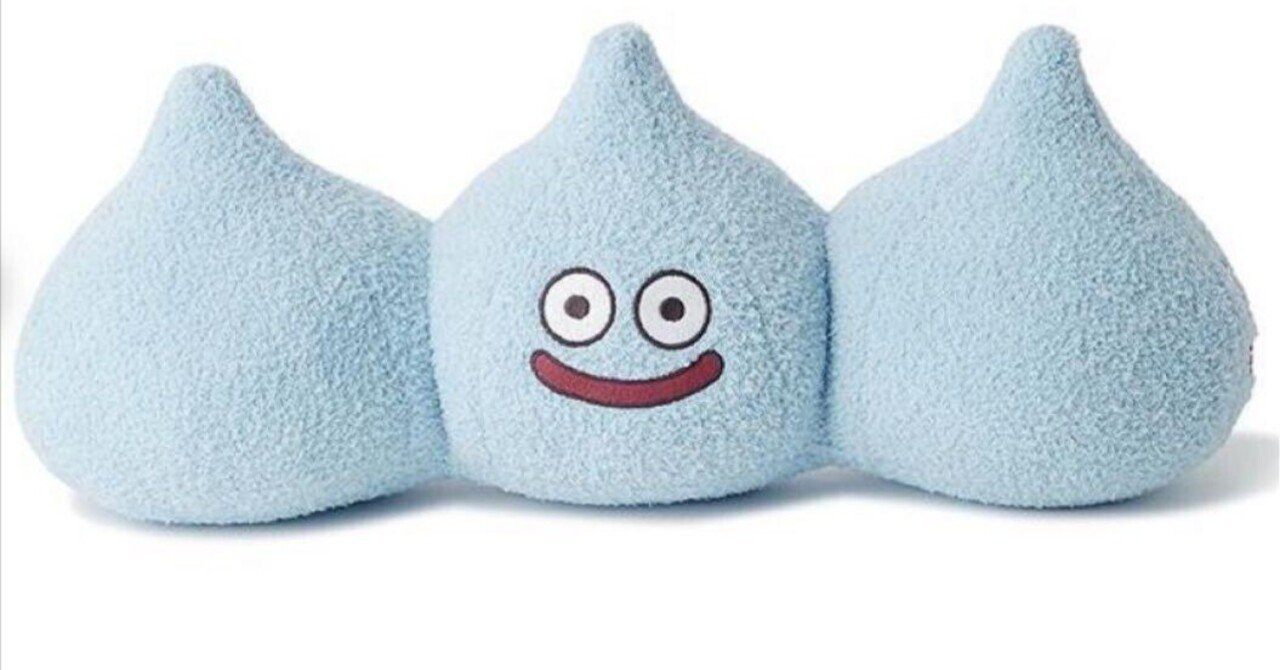 ジェラピケ　ドラクエ　【Sleep】スライムフットピロー ドラゴンクエスト】【Sleep】スライムフットピロー（ベッドリネン