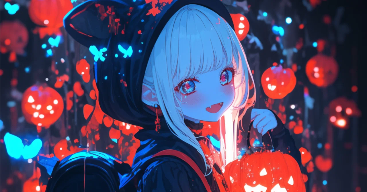 ハロウィンの夜｜AIイラスト×Sora2動画｜Kinu｜AIイラスト