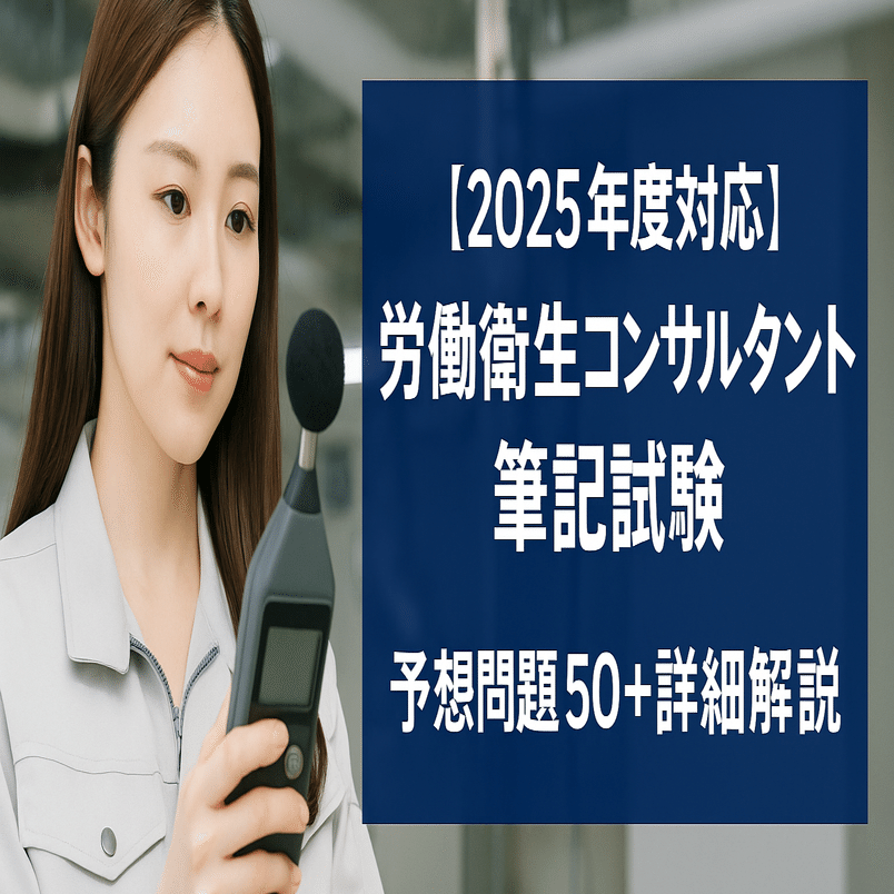 2025年度対応】労働衛生コンサルタント筆記試験《予想問題50＋詳細解説