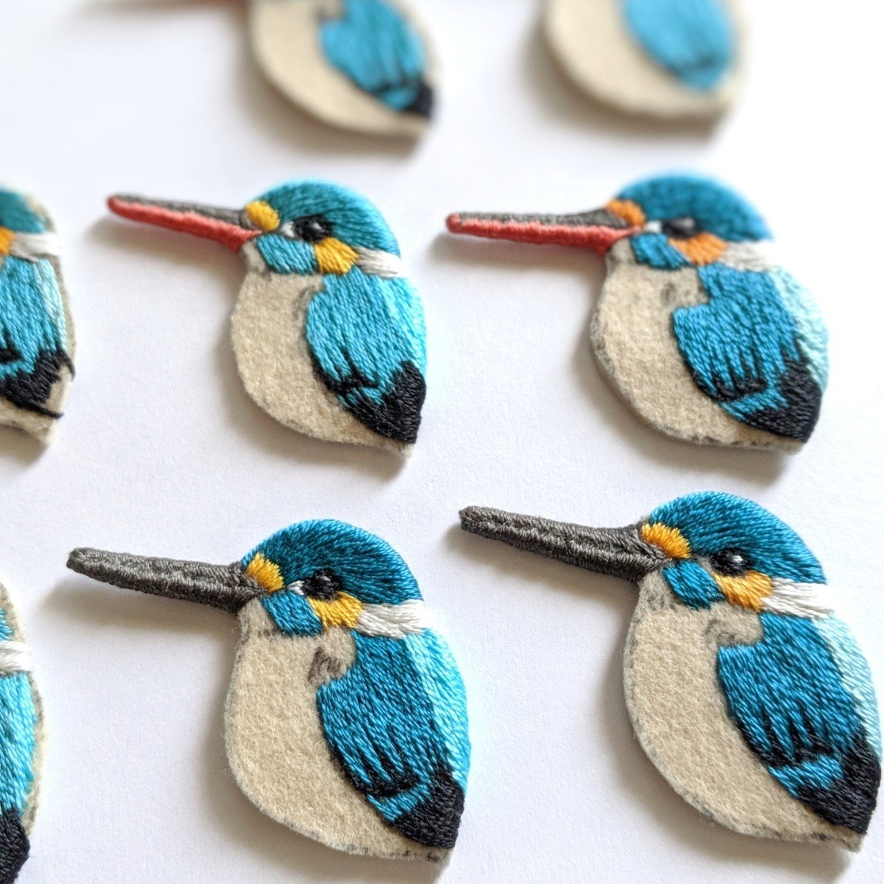 手刺繍ブローチ 野鳥 カワセミ | www.ddechuquisaca.gob.bo