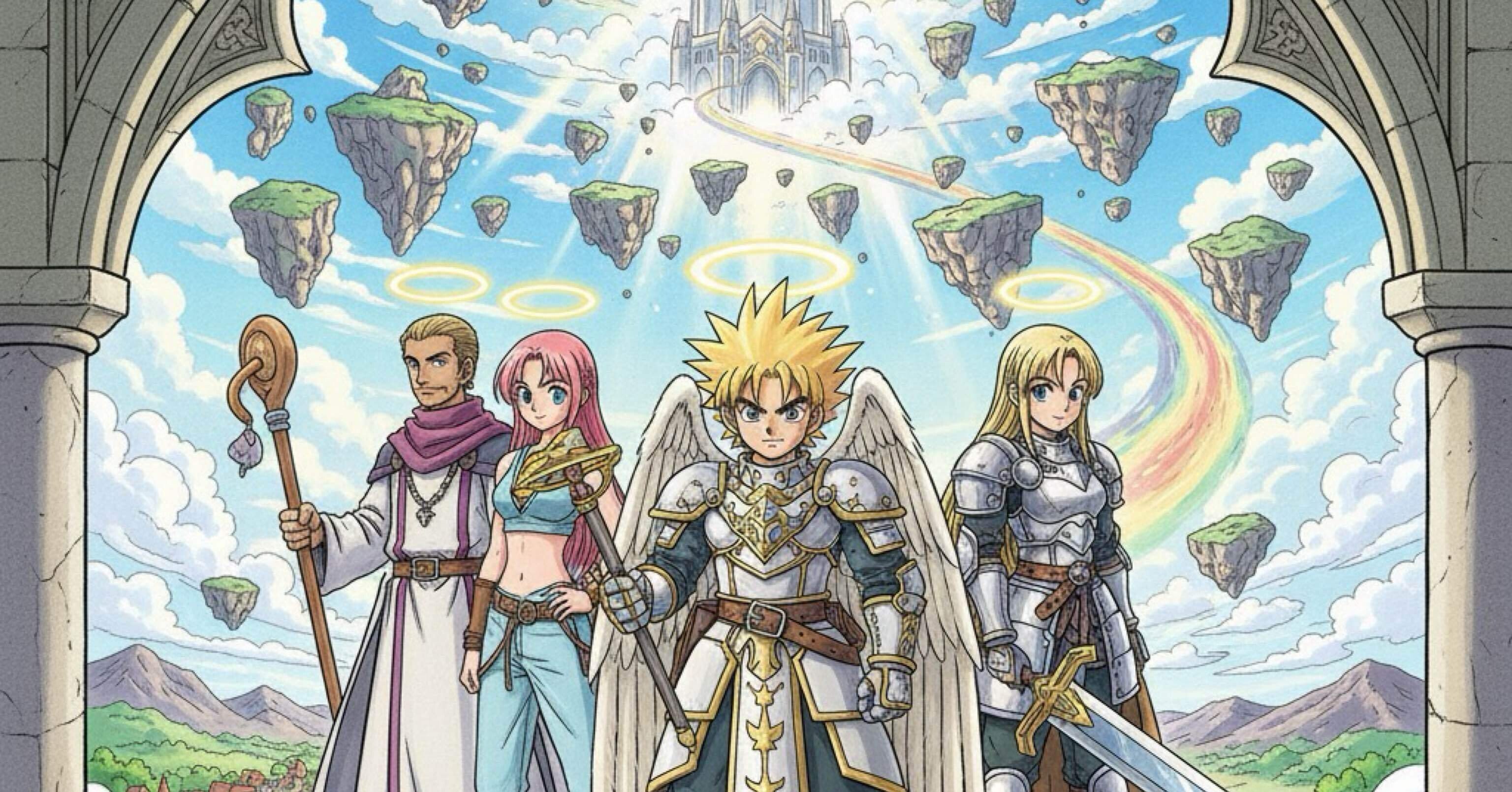 天使の戦い(ドラゴンクエスト9)｜カリフラ