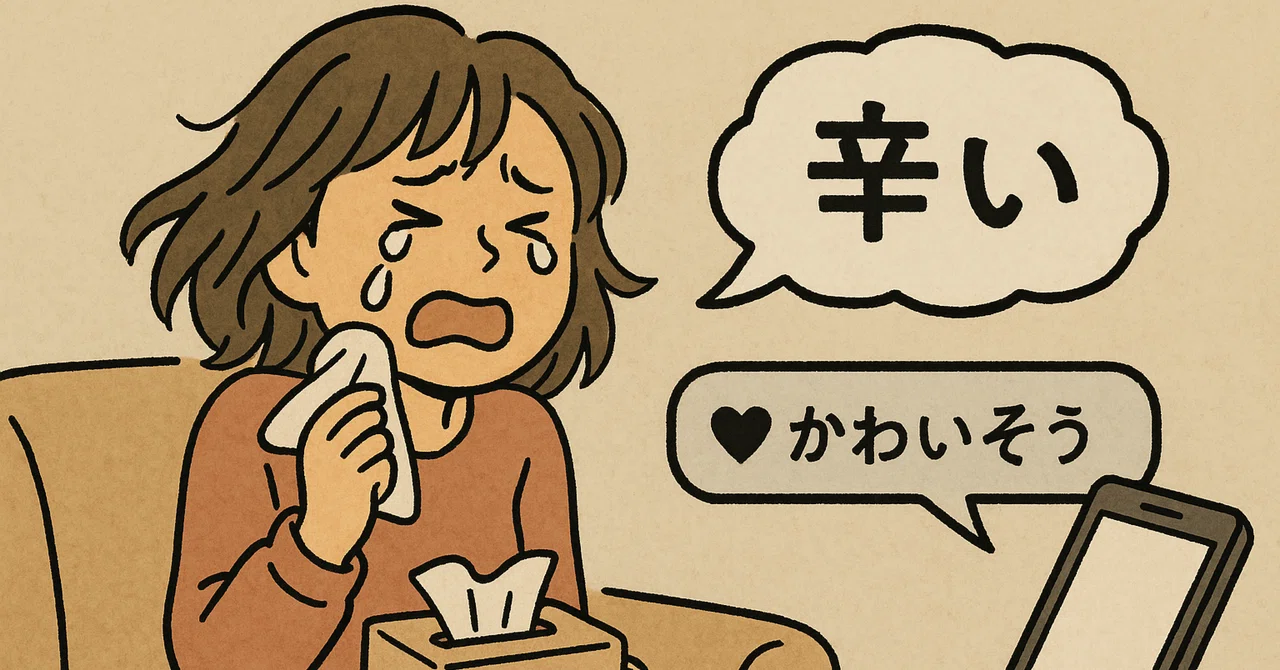 「不幸自慢の構ってちゃん」｜豹変瑞文