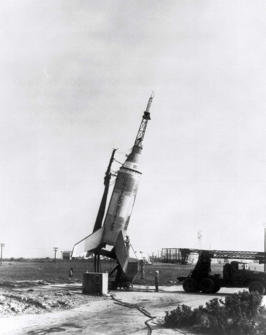 世界一マヌケなロケット マーキュリー・レッドストーン 目でみる