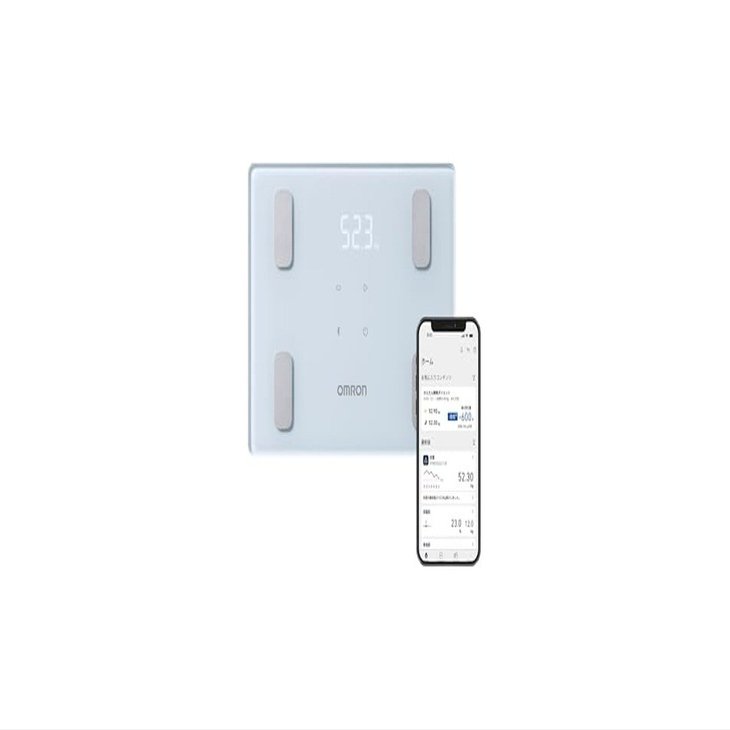 Omron 体重 体組成計 カラダスキャン KRD-403T-B レビュー！乗るだけで