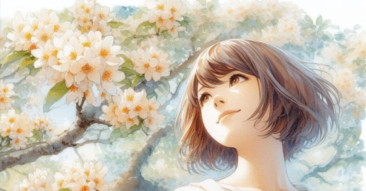 387[生成AI]女性の横顔をきれいに描く方法,金木犀の夜に,ボツ画集(8