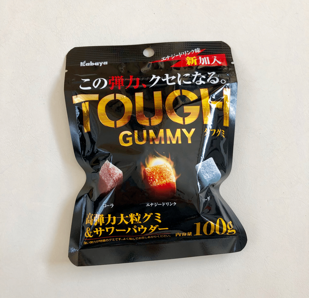グミログ#2 このジャケでプロテインが入っていないわけがない 〜TOUGH