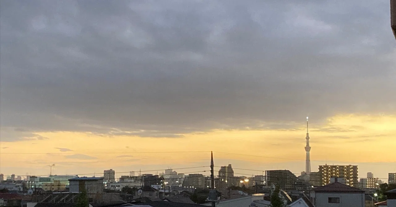 【短歌一首】 台風は去りては寄せて十月を明に暗にと揺らし続けん｜猫間英介