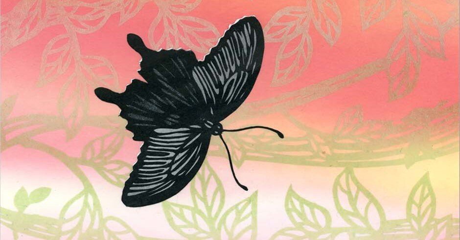瑞蝶 ＜黒アゲハ蝶＞ I｜SengaArt