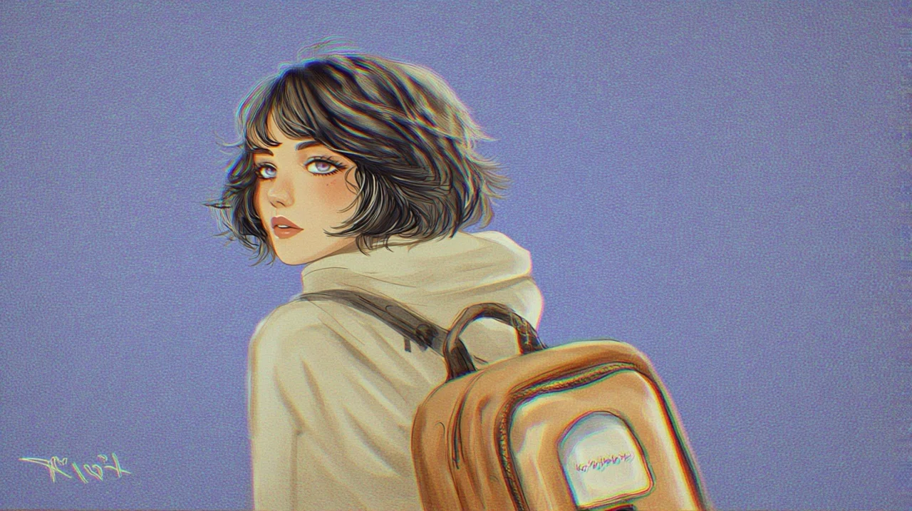 AIイラスト]ショートカットの女の子｜みぽぽ