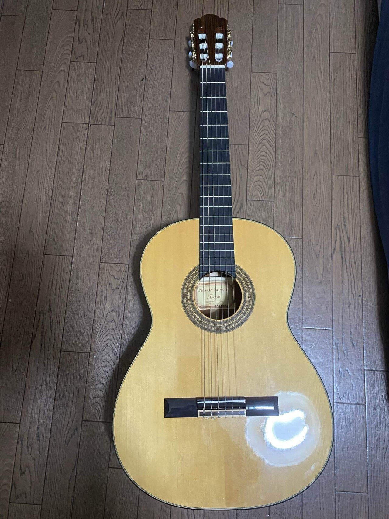 ZEN-ON ZG-250 整備済 弦新品 日本製 全音ギター  クラシックギター ZEN-ON ZG-250 CLASSICAL GUITAR – Neil Ta Music