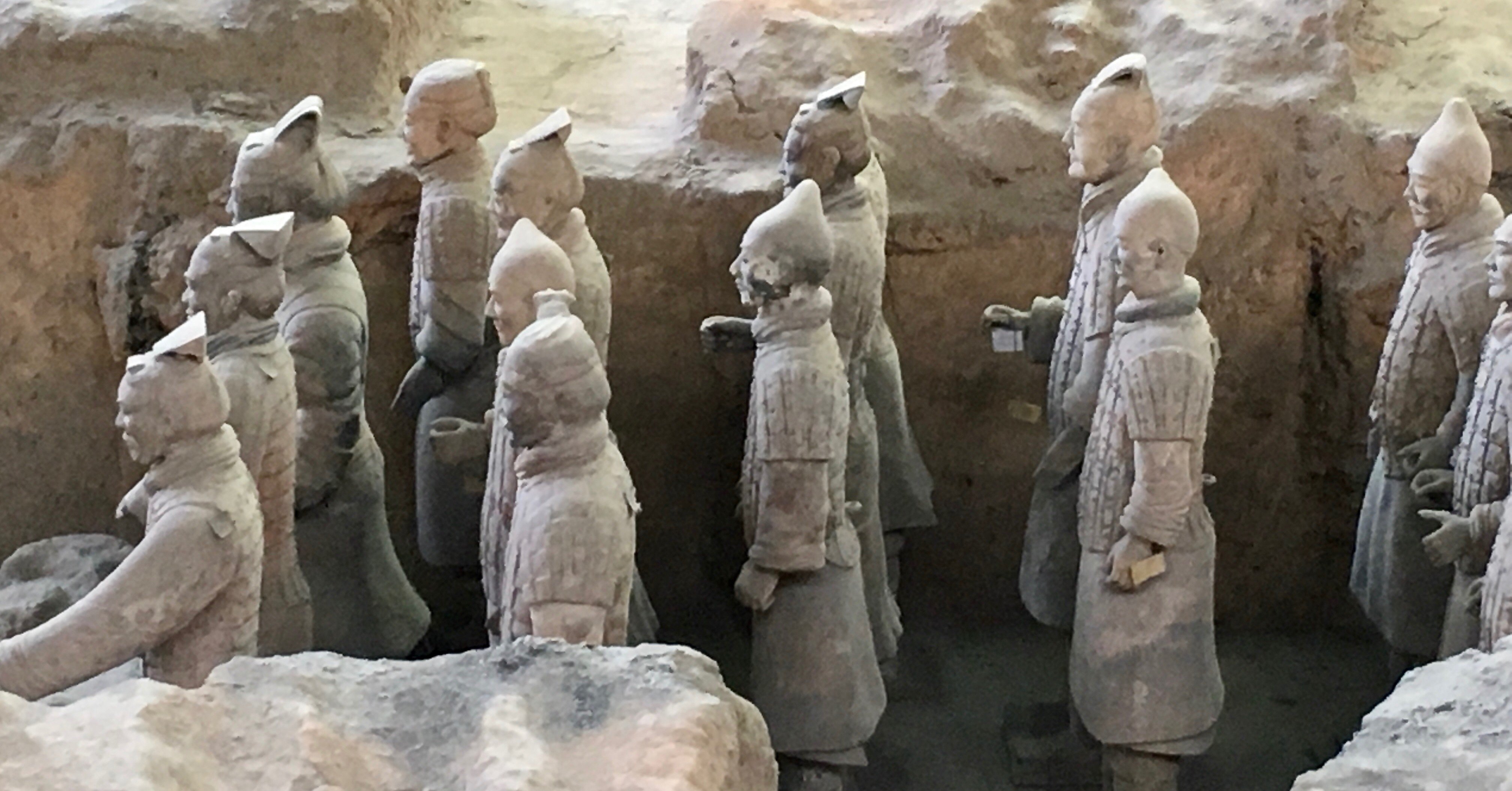 兵馬俑とローカルフード・ビャンビャンメンに圧倒される」青年海外協力