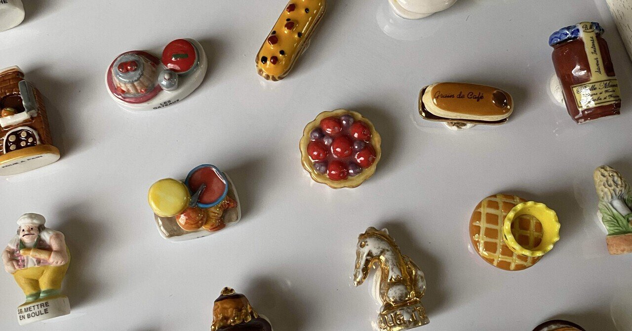 フランスの小さな村 希少品 美品 フェーブ ヴィンテージ フクロウとお