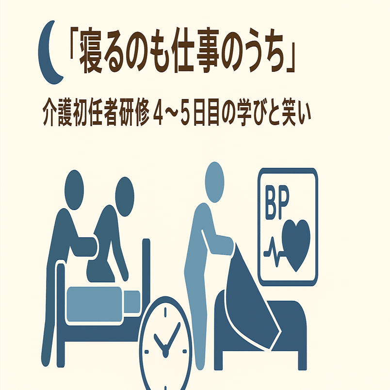 寝るのも仕事のうち」──介護初任者研修4〜5日目の学びと笑い｜視能
