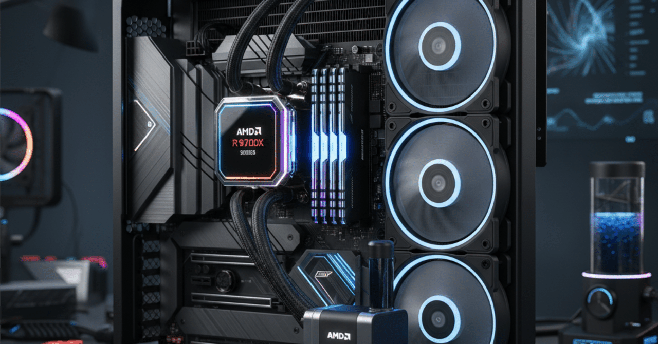 Ryzen 7 9700Xに最適なCPUクーラーは？空冷・水冷の選び方とおすすめ