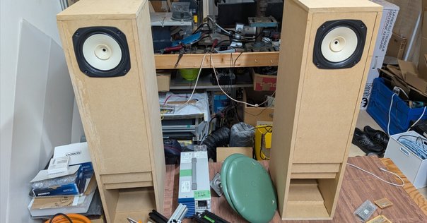 FOSTEX FE203＋D-50 バックロードホーンエンクロージャー D-50