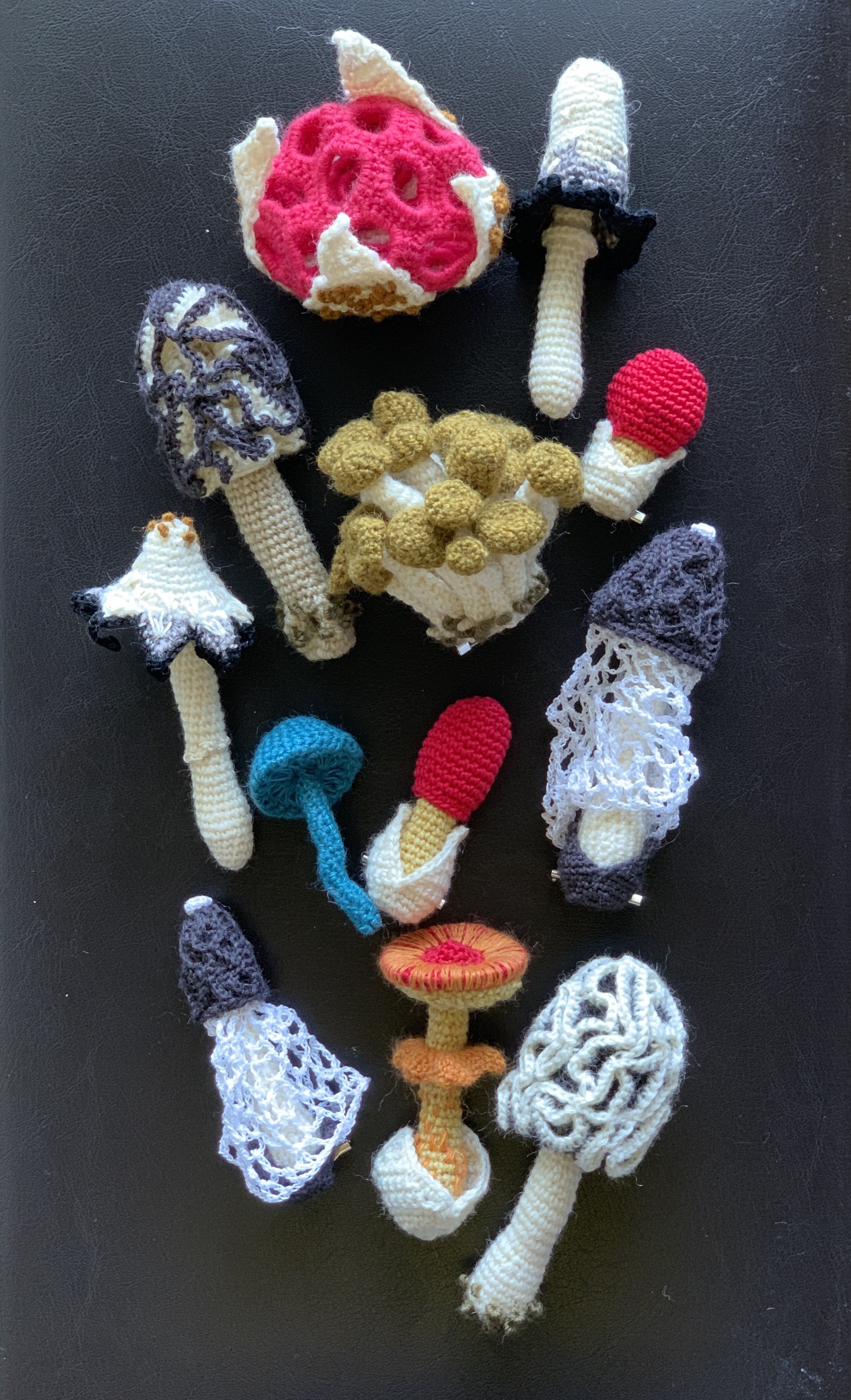 初めての編みキノコ図鑑｜ZAORICknitknit(ザオリク ニットニット)｜note