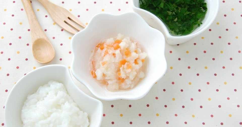 冷凍ストック活用レシピも 離乳食中期 モグモグ期 生後7 8か月 の進め方 Babystock ベビストック こどもごはんの冷凍テクニック Note